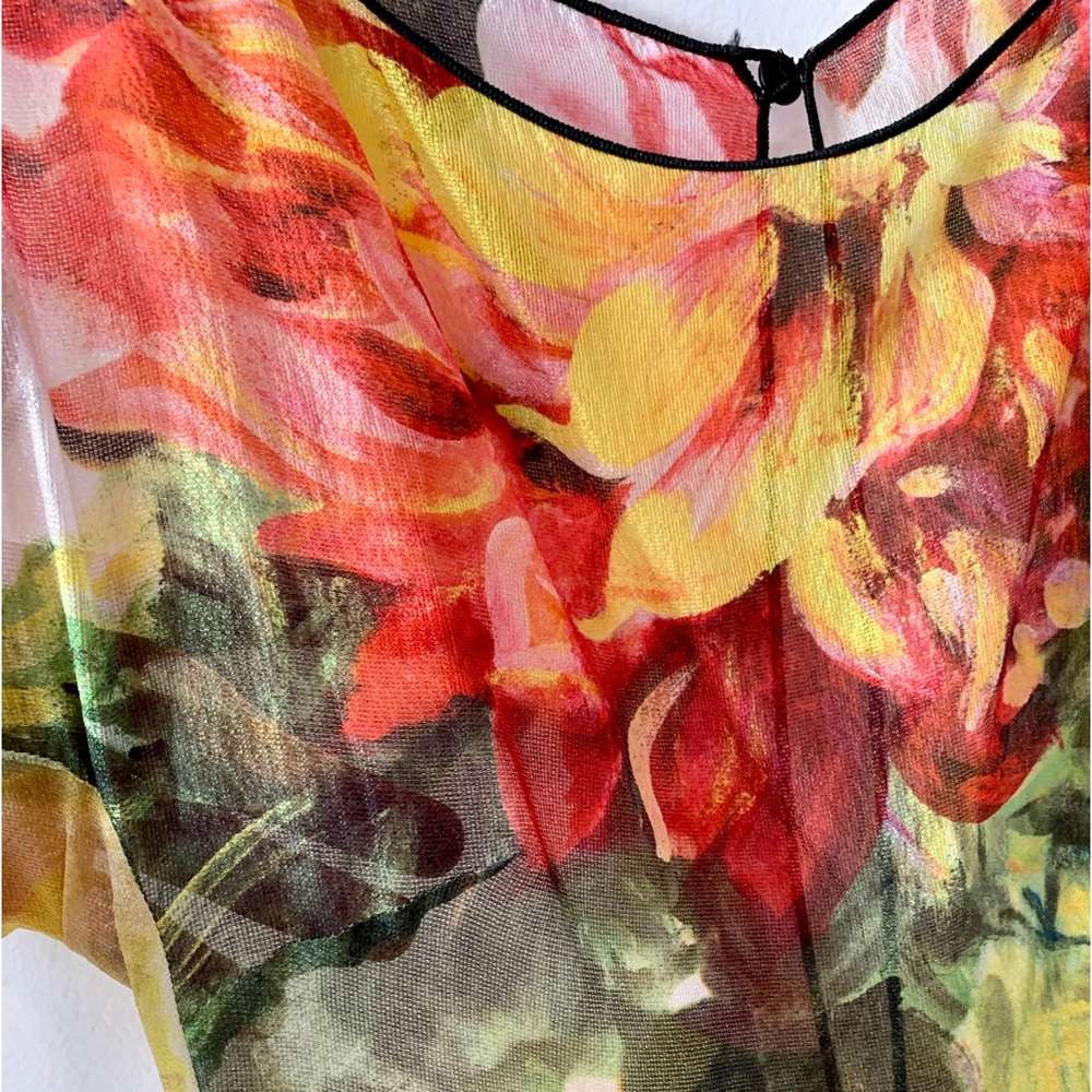 🎊HP🎉 Roccobarocco floral mini dress - Picture 5 of 8